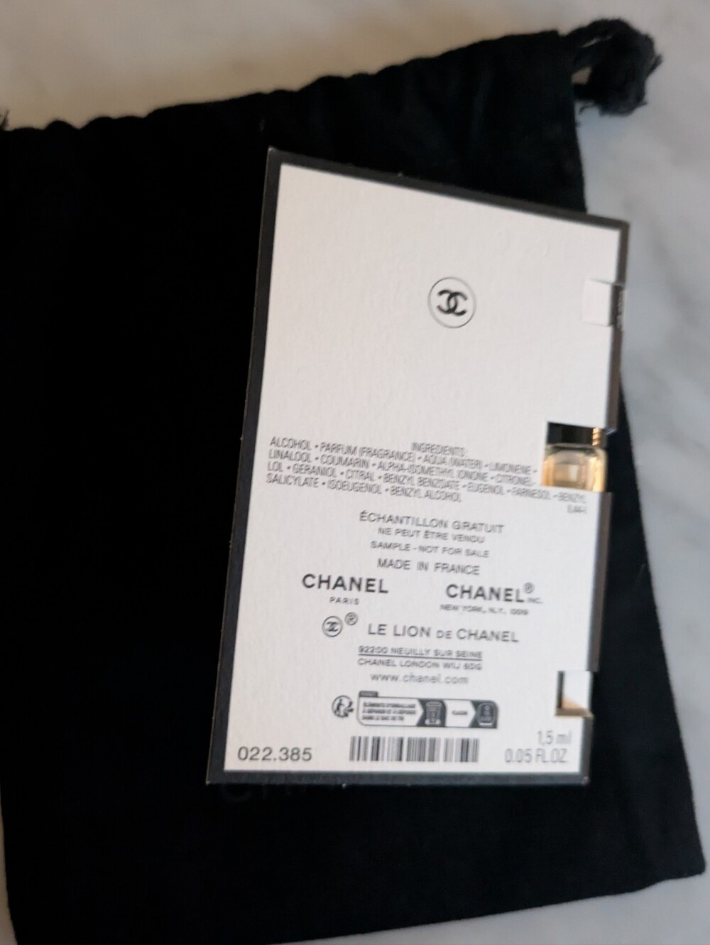 Chanel LE Lion DE CHANEL Sample - Picture 5 of 5